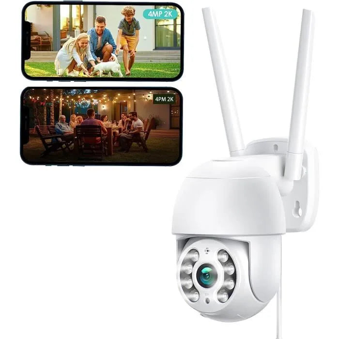 Caméra Wi-Fi Extérieure HD avec Vision Nocturne