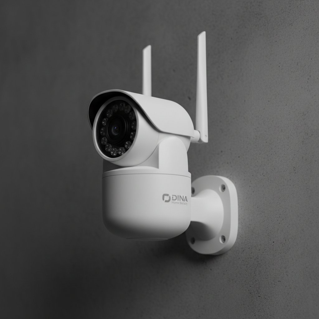Caméra Wi-Fi PTZ Extérieure DINA Home Security